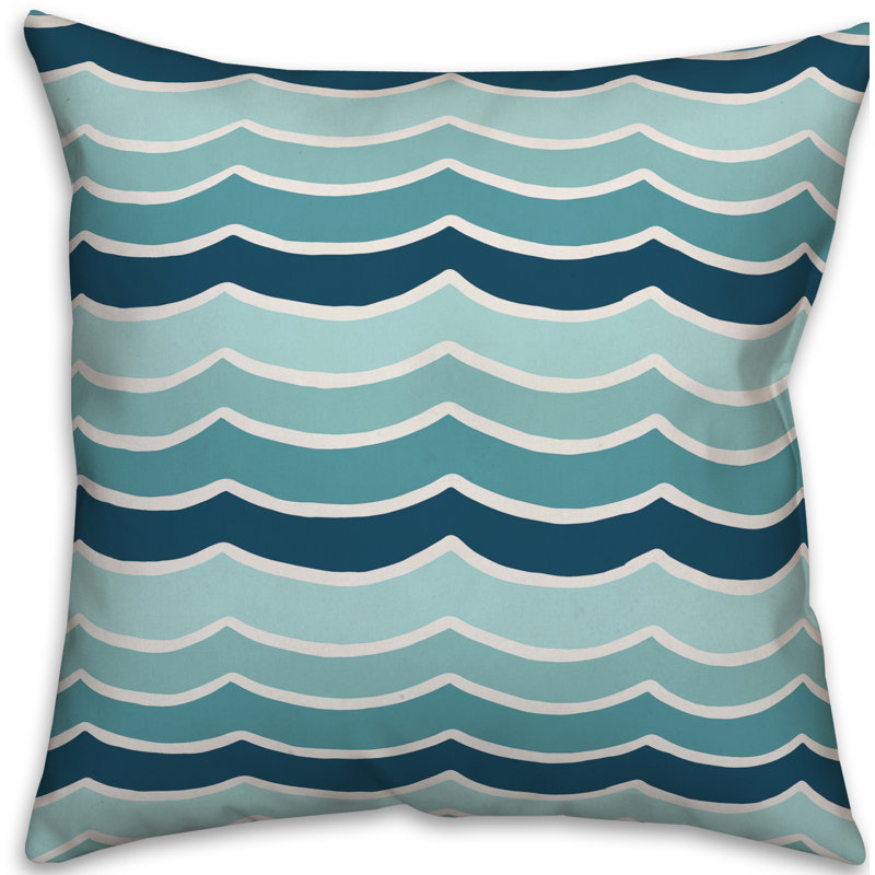 Outdoor Reversible Throw Pillow