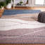 Tapis à poil long abstrait Cathyrn-1900779714