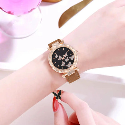 Women's Watch Fashion Personality Watch Digital Belt Watch
