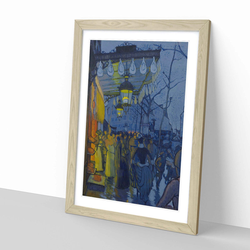 Louis Anquetin - Single Picture Frame Painting, Oak