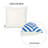 Geometric Square Diagram Pillow Cover-994334642