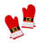 Lenox Santas Coming 5‑Piece Kitchen Gift Set, Multicolor - 8"W x 12.5"L      