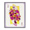 Giclée encadrée de carte reine tendance, design par Grace Popp