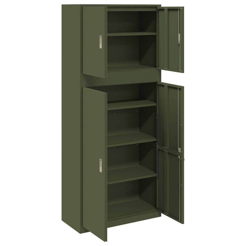 Storage Cabinet, Olive Green