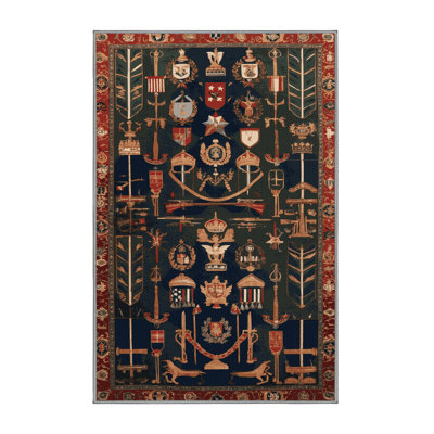 Tapis mauve lavable à la machine