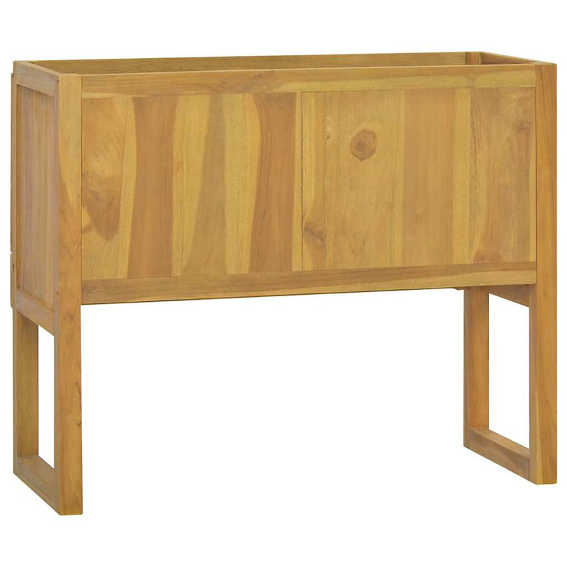 Nardone Bathroom Cabinet 90x40x75,5 cm Solid Wood Teak