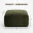 40"W Square Corduroy Compression Ottoman For Sectional Modular Sofa-872911314