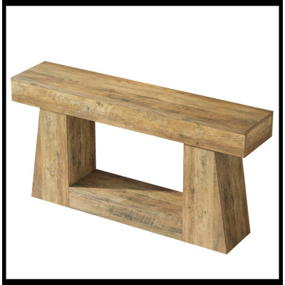 63" Console Table, Wooden Sofa Table Hallway Table