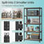 Kris Metal Height -Adjustable Shelving Unit-1154755146-1154755145