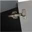 Meuble-lavabo mural simple avec armoire à porte à fermeture en douceur
