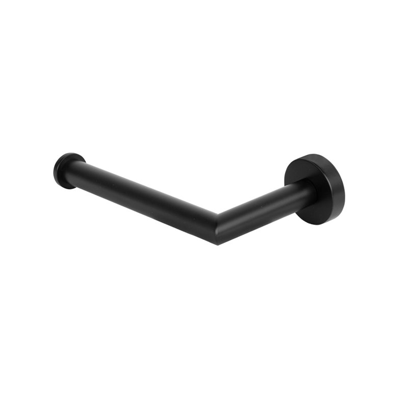 Ronda Wall Mount Toilet Paper Holder, Matte Black