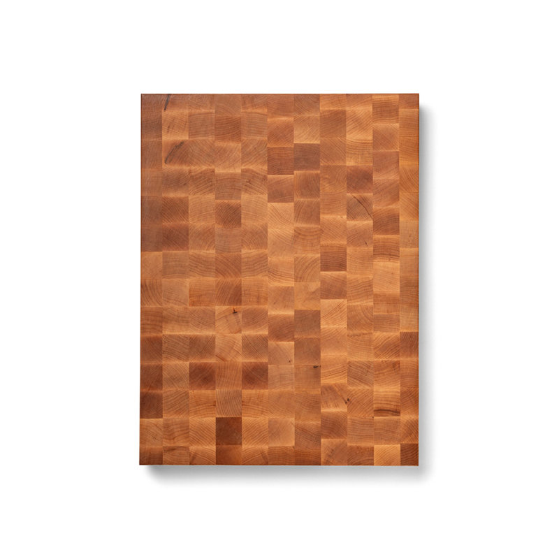 John Boos Chinese Chopping Block 2.25" End Grain Reversible, 24" L x 18" W, Maple
