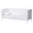 Baxton Studio Roni Modern White Wood Twin Daybed With Scalloped Edges