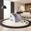 Canapé simple de luxe léger-105623274