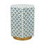 Table d'appoint hexagonale
