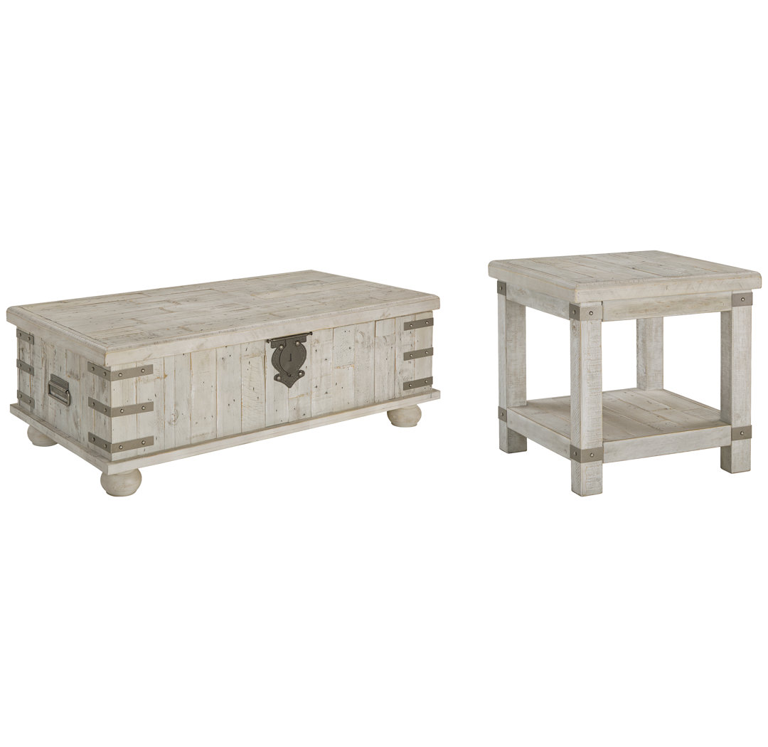 Auberon 2-Piece Table Package Beachcrest Home™