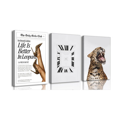 3 Piece Wrapped Canvas Print