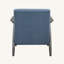 Chaise d'appoint moderne et contemporaine de 29,5 po avec revêtement en velours Lanise-711849240