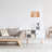 Huya 1 - Light White Drum Pendant