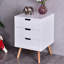 39.88 cm W Bedside Table