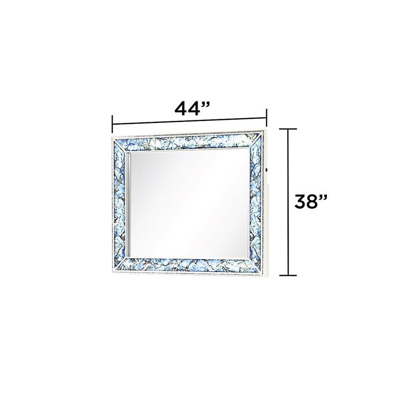 Miroir moderne (INCLUT LE MIROIR SEULEMENT)