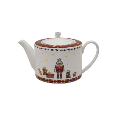 Nutcracker China Teapot