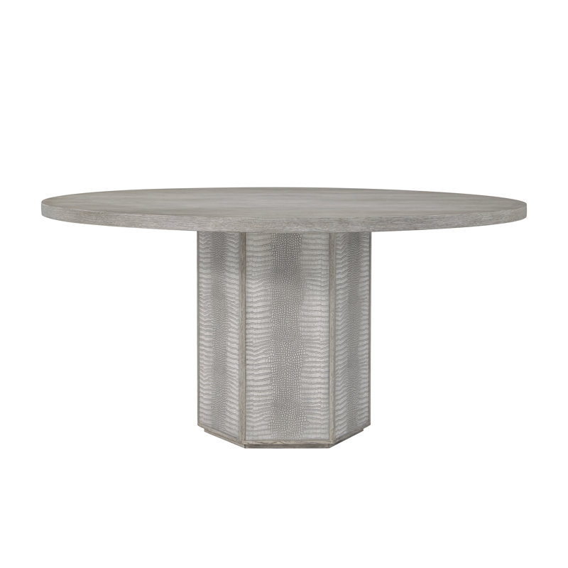 Spencer ST. James Round Dining Table, Gray