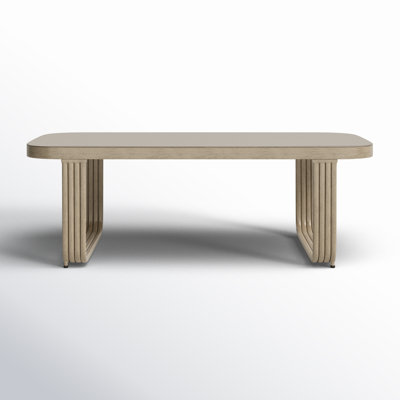 Rem 47.2'' Metal Outdoor Coffee Table