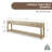 110'' Solid Wood Console Table