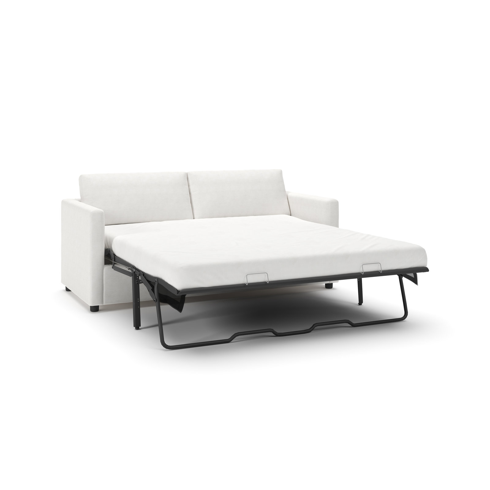 Godwin 75'' Upholstered Sofa, Nomad Snow Crypton® Chenille