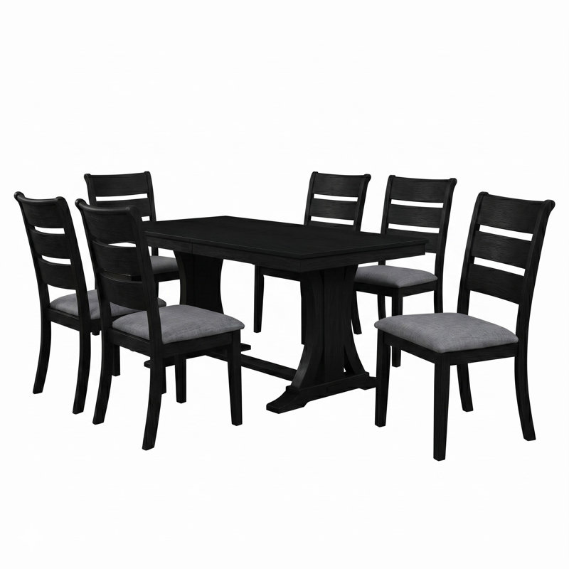 Ensemble de salle à manger Lyerly, Noir