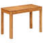 Bruges Rectangular Solid Wood Outdoor Dining Table - 110 cm W 55 cm D