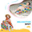 AIYAPLAY Kids Armchair 2 in 1 Foldable Toddler Chair Multicoloured