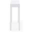 Console moderne, canapé Amy, blanc