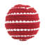 Ornement boule rayée