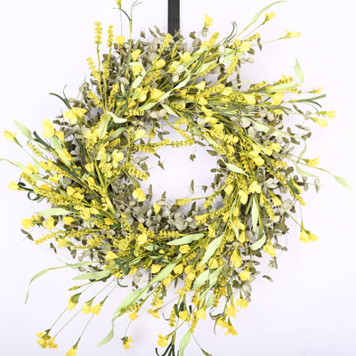 26" Handcrafted Mini Eucalyptus Wreath