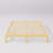 Amylia Solid Wood and Metal Heavy Duty Rayon from Bamboo iron Platform Bed Frame No Box Spring Required-170940785-147289316