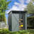 5Ft X 3Ft Outdoor Metal Storage Shed Transparent Plate-123283098