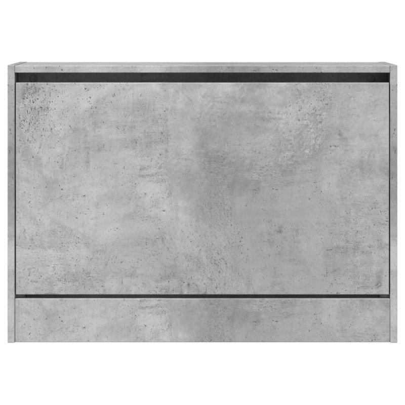 3 Pair Shoe Storage Cabinet, Concrete Grey