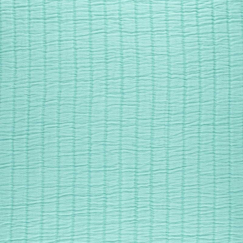 Boyfriend Matelasse Sham, Euro, Turquoise