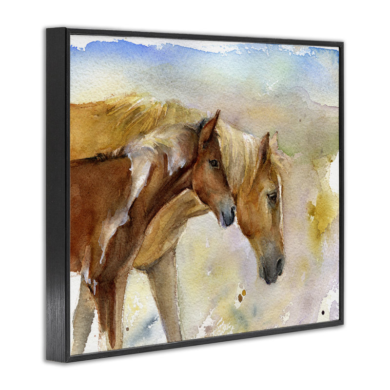 Art sauvage, estampe numérique par John Keeling, H 11 po x l 14 po, Giclée encadrée noir minuit