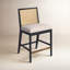 Antonia Cane Armless Counter & Bar Stool-1773133481-1773133482