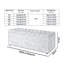 Chesterfield Standard Storage Ottoman Box in Naples Velvet – Tufted Upholstered End of Bed Bench with Legs – Multifunctional Ottoman Bench for Bedroom, Entryway, Living room-123802409-123802411