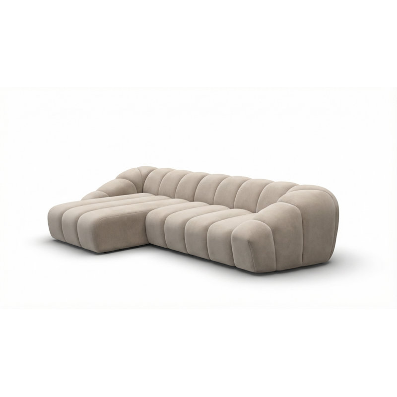 Sectional, 3, 72cm H x 340cm W x 190cm D