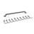 Casto Iron Straight Wall Mounted Pot Rack-559015508