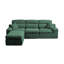 Canapé modulaire en L 110 po Chenille-1791226813
