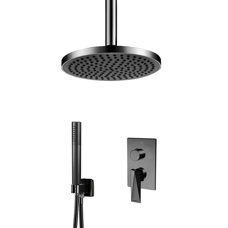 Ensemble de mélangeur de douche encastré 2 voies Bravat