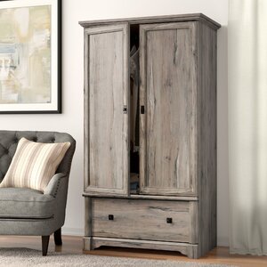 Red Barrel Studio® Orviston Manufactured Wood Armoire & Reviews | Wayfair