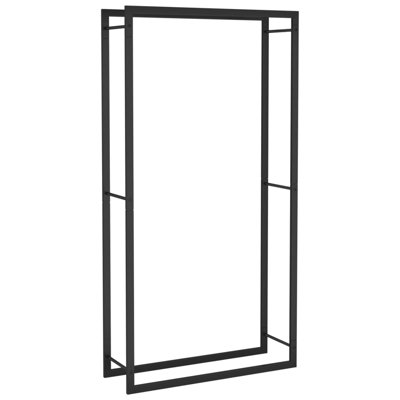 Myana 80 W x 28 D Metal Log Rack