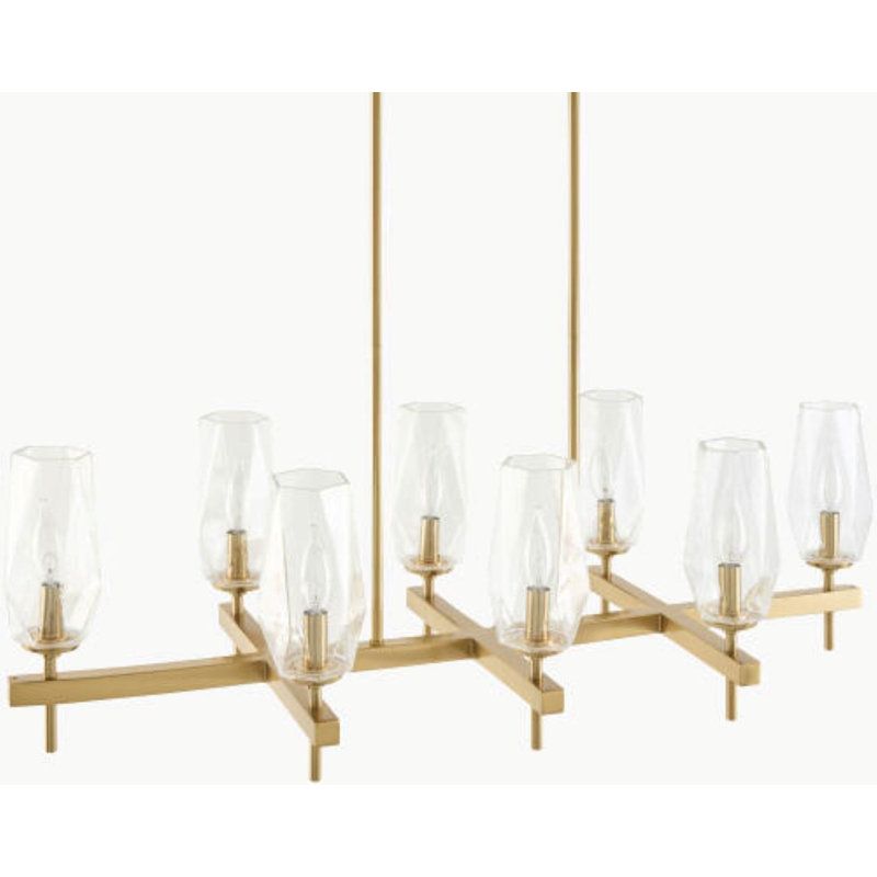 Fonville Chandelier, Brass